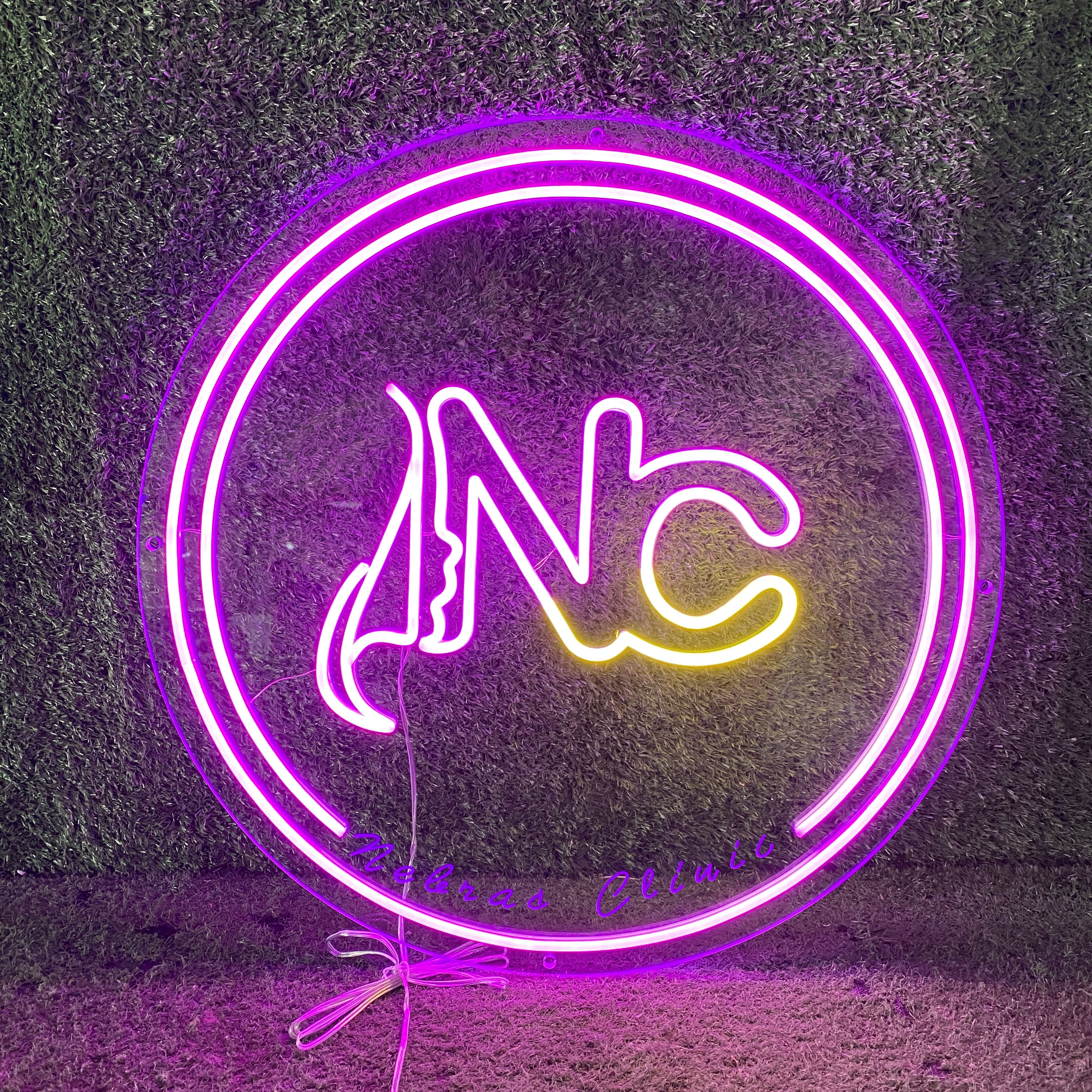 Can you print an image on my neon sign board?