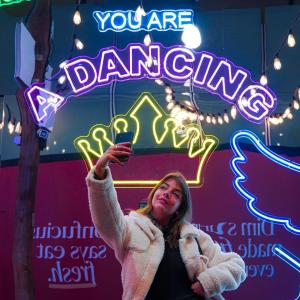 Custom LED Neon Sign for World Square Shopping Center