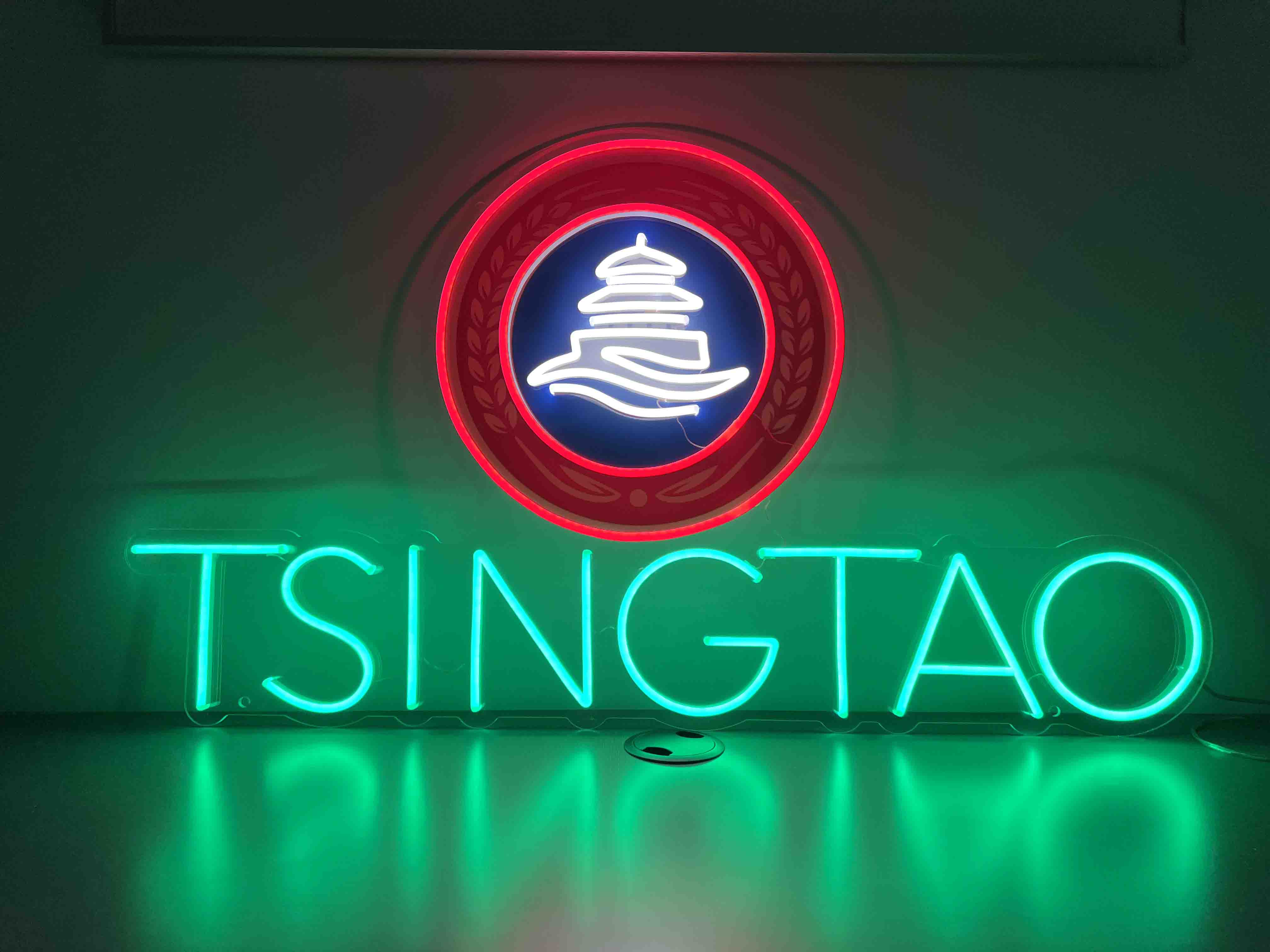 Custom LED Neon Sign Project for Tsingtao Beer (Qingdao Brewery)