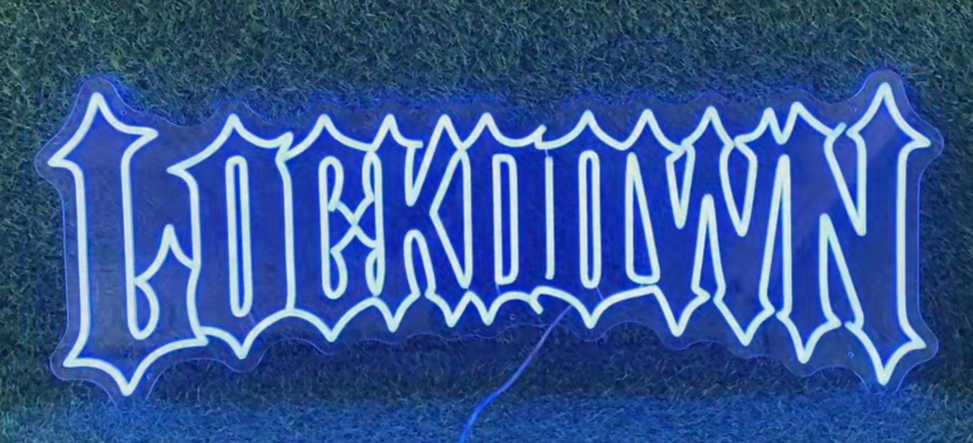 RGB LED Neon Sign Project for Lockdown