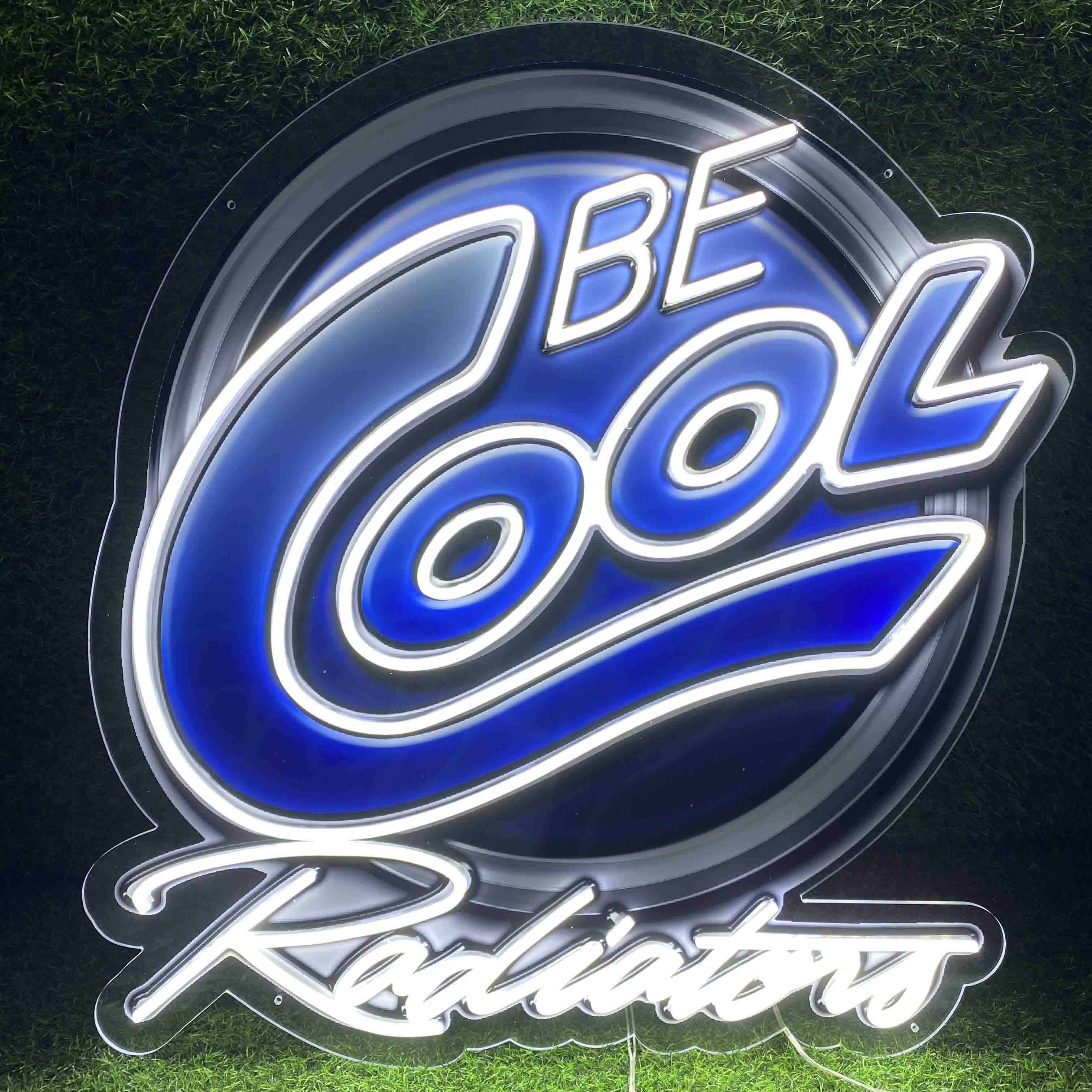 Custom LED Neon Sign Project for “Be Cool Radiators” – Brand Display Solution