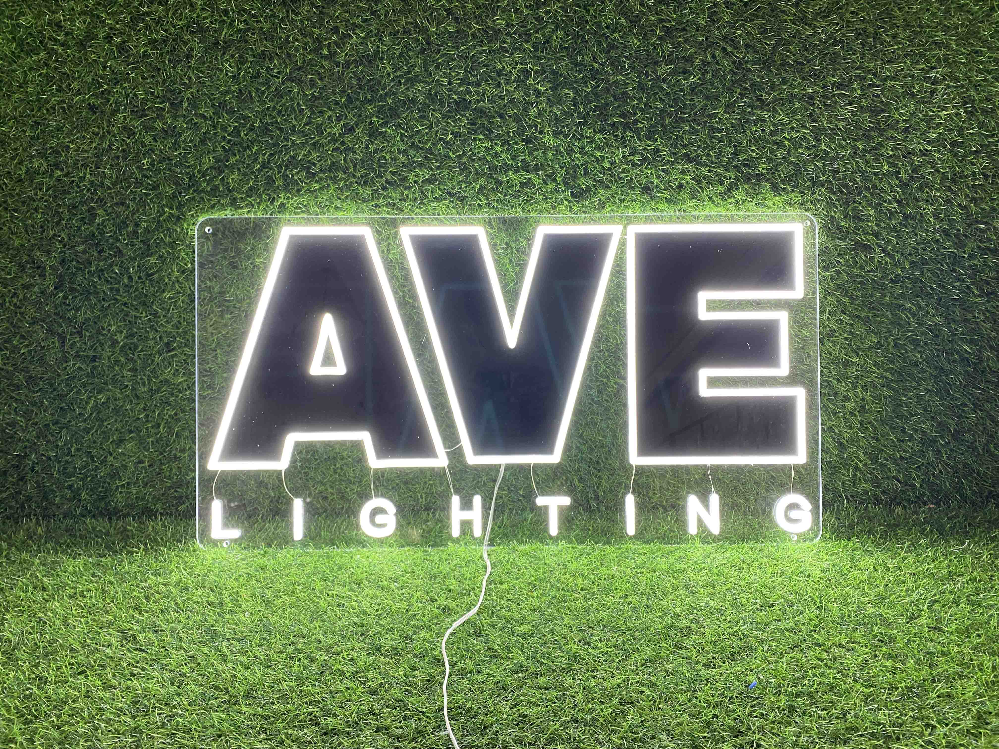 Custom LED Neon Sign for AVE Lighting