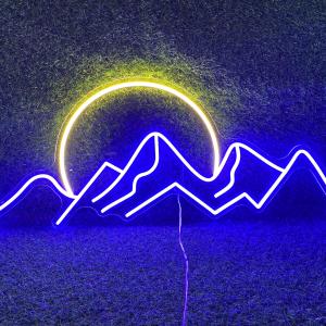 Custom Branded LED Neon Sign for retail visual merchandising agency