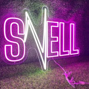 Custom LED Neon Sign – “SNELL” Brand Logo