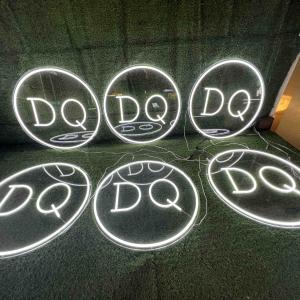 Custom LED Neon Sign – Circular Logo Neon Signs for Brand Display