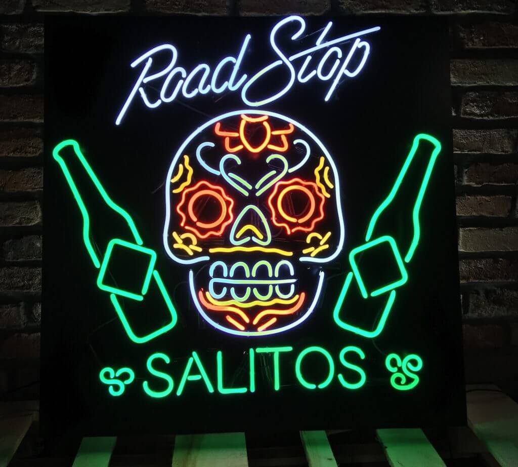 ABITA Beer Glass Neon Sign