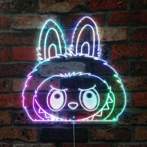 Labubu custom led neon sign