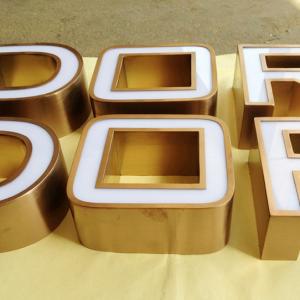 business signs outdoor lighted