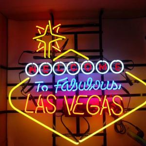 martini glass neon sign